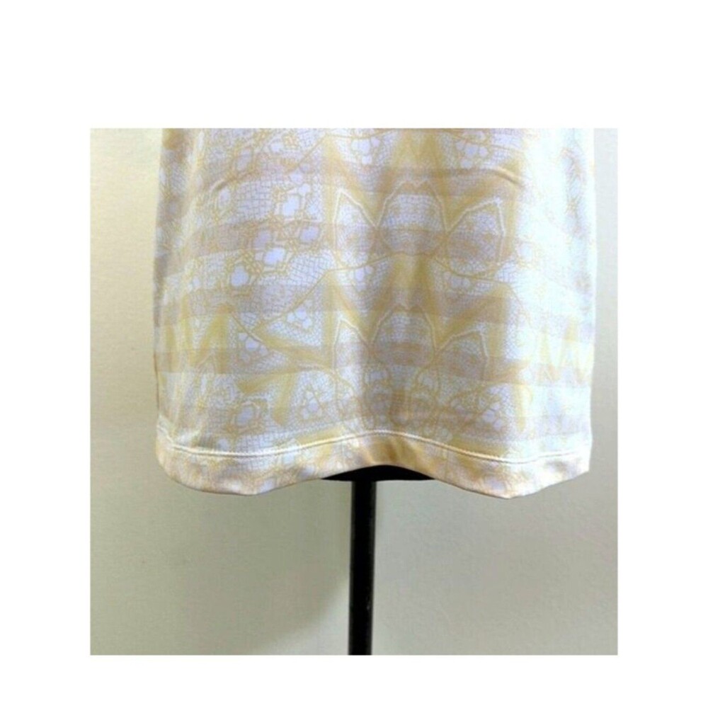 Chico's Zenergy Golf Polo Size 1 (8) Medium Striped - Picture 7 of 15